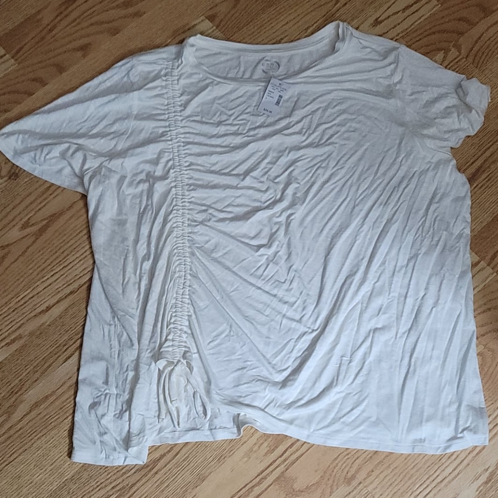 NWT Maurices white shirt 3x